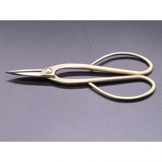 Tanabe Bronze ψαλίδι μπονσάι μακρύ 200mm μπρονζέ