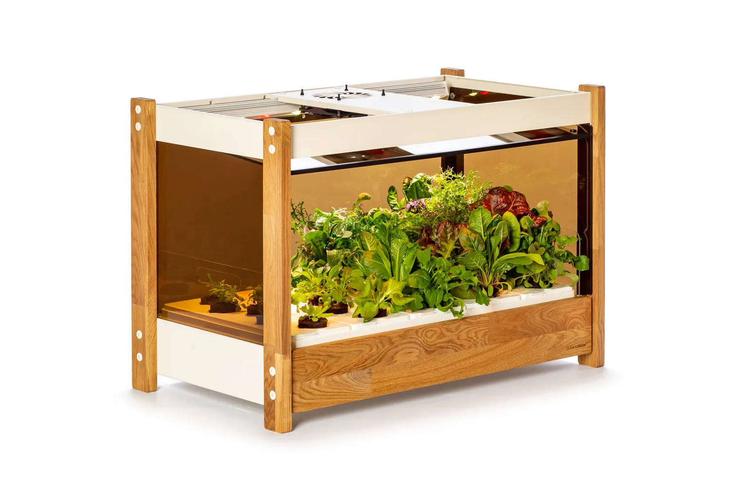 Click and Grow 25 Glass and Fan Kit κιτ πάνελ με βεντιλατέρ