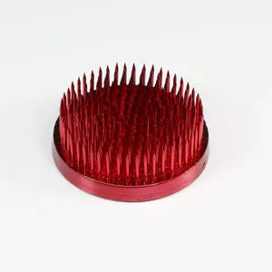 Wazakura Kenzan κόκκινο στρογγυλό 63mm ikebana