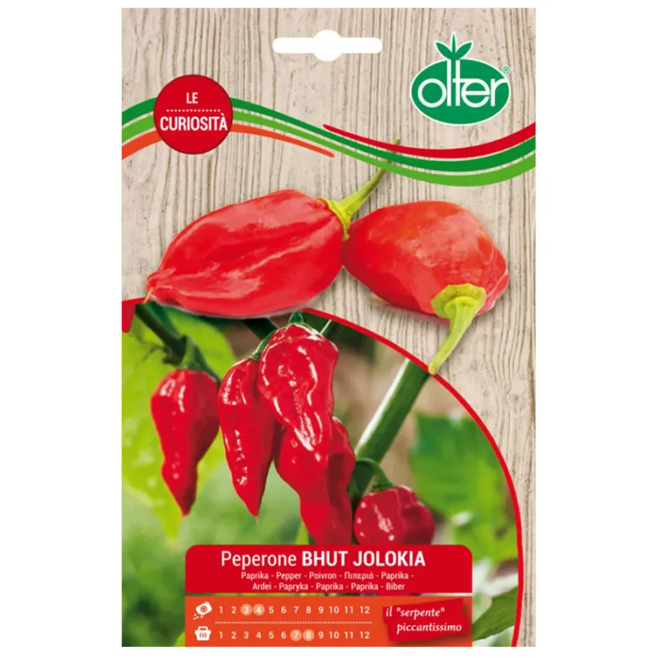 MyAgroMarket Bhut Jolokia καυτερή πιπεριά σπόροι 10 σπόρων
