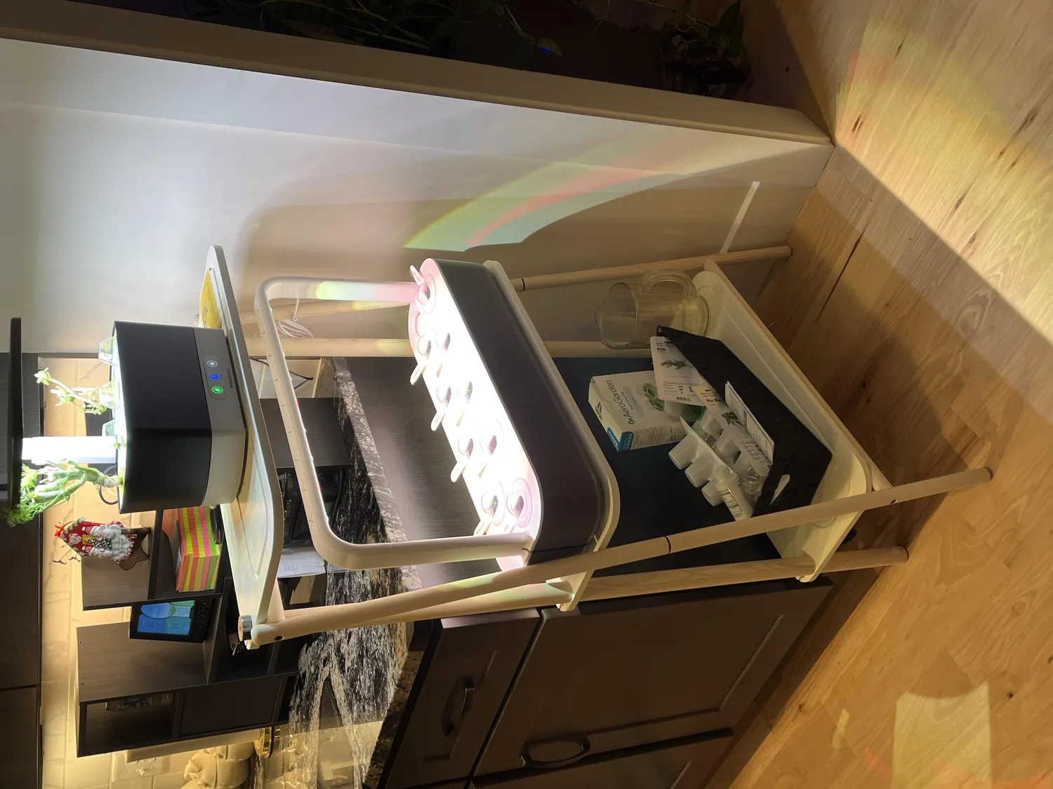 Click and Grow Smart Garden Plant Stand βάση ξύλινη