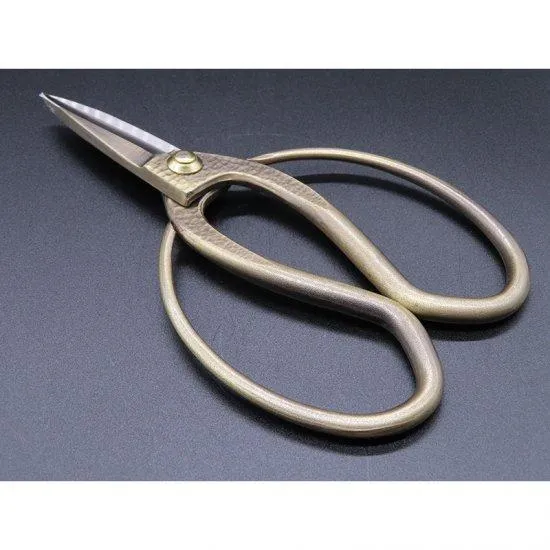 Traditional Bronze ψαλίδι κήπου μακριά λάμα 210mm
