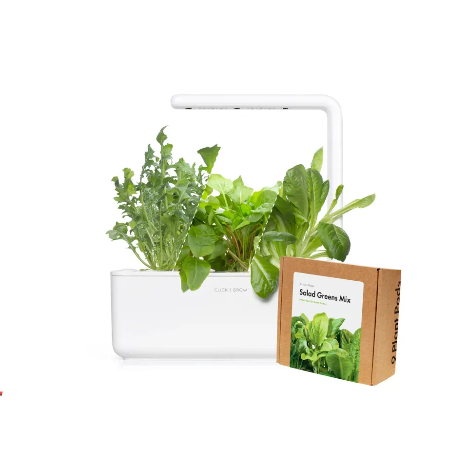 Click and Grow Smart Garden 3 σετ σαλάτας λευκό