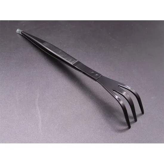 Tanabe Tweezers Rake λαβίδα μπονσάι μαύρη