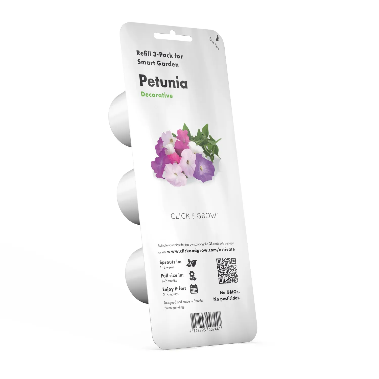 Click and Grow Petunia κάψουλες λουλουδιών 3 τεμ