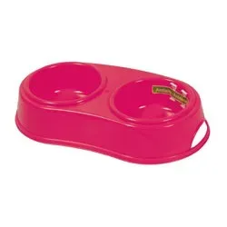 MyAgroMarket Μπολ Διπλό πλαστικό 35x19cm χρωματιστό