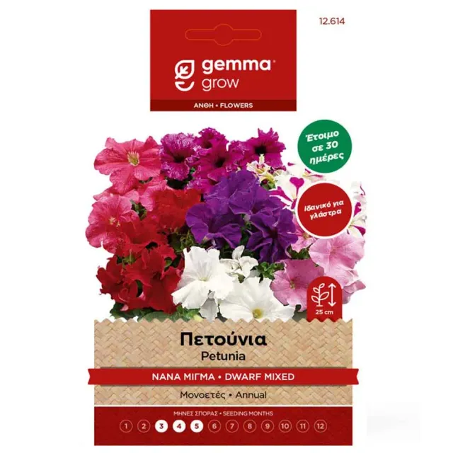 MyAgroMarket σπόροι πετούνιας νάνας μίγμα 0,1g