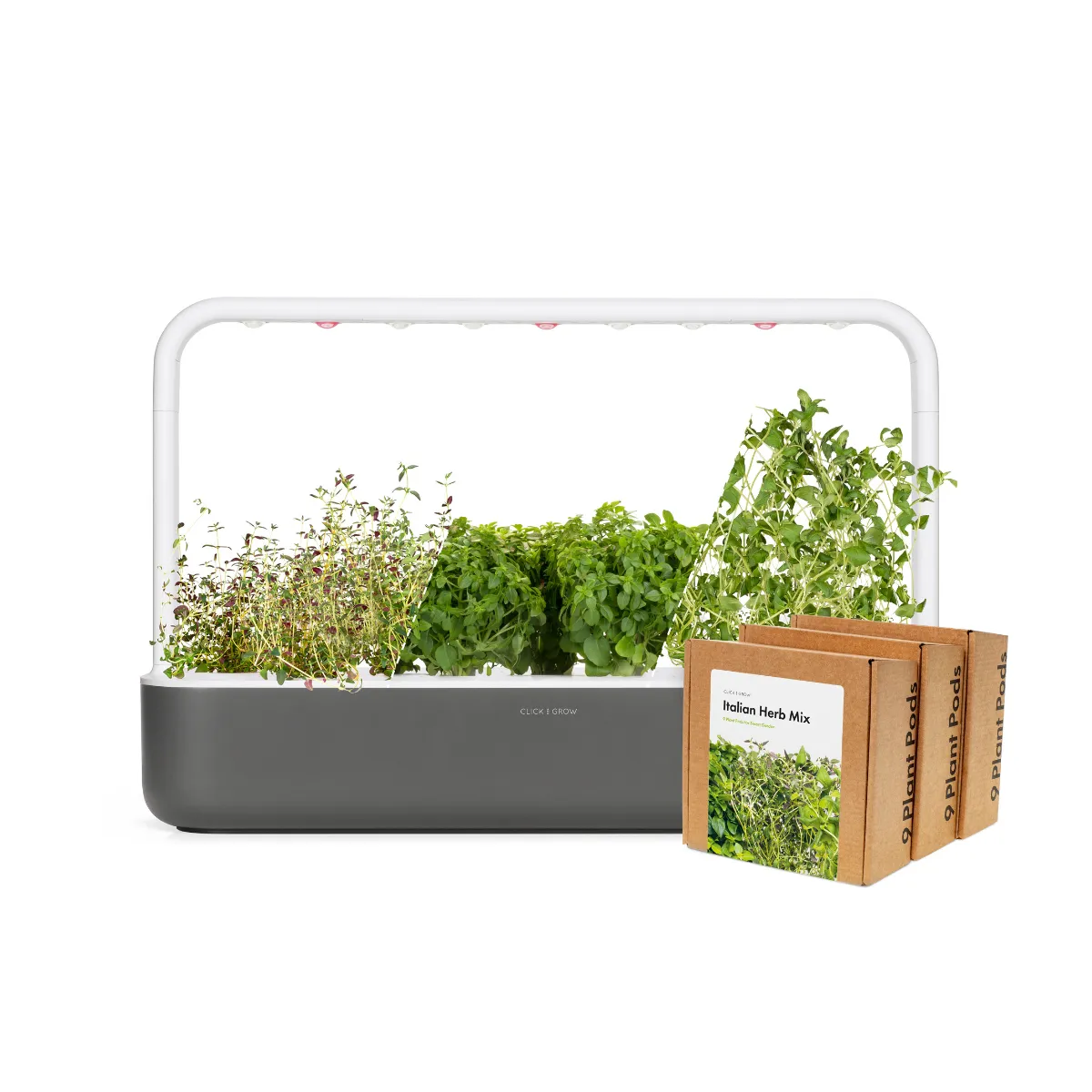 Click and Grow Smart Garden 9 σετ Italian λευκό 36 κάψουλες