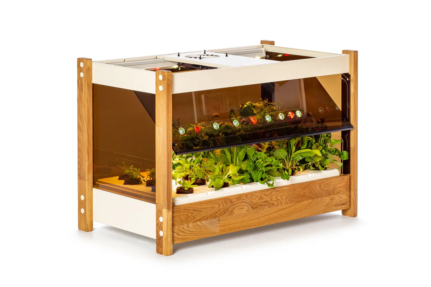 Click and Grow 25 Glass and Fan Kit κιτ πάνελ με βεντιλατέρ
