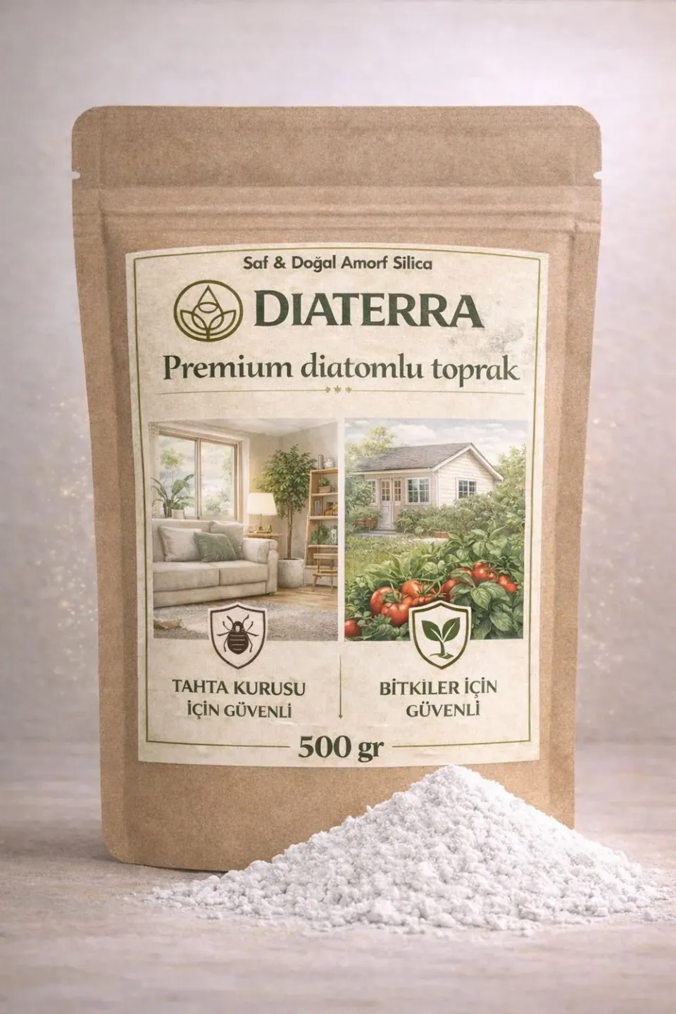 Diaterra διατομική γη σκόνη 500 γρ φυσική