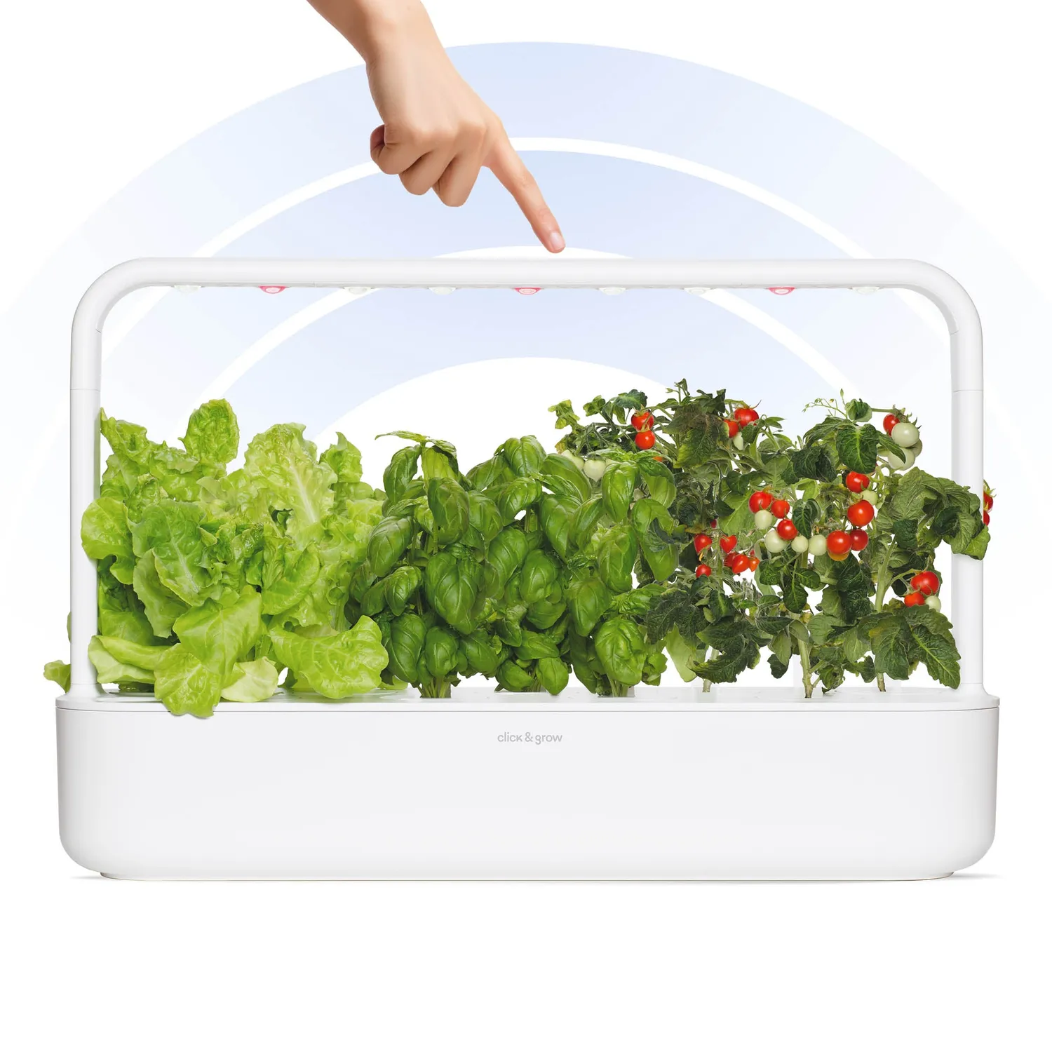 Click and Grow Smart Garden 9 PRO έξυπνη γλάστρα 9 θέσεων λευκή