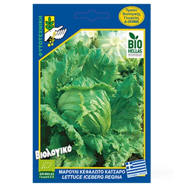 MyAgroMarket Iceberg σπόροι μαρουλιού βιολογικοί 3gr