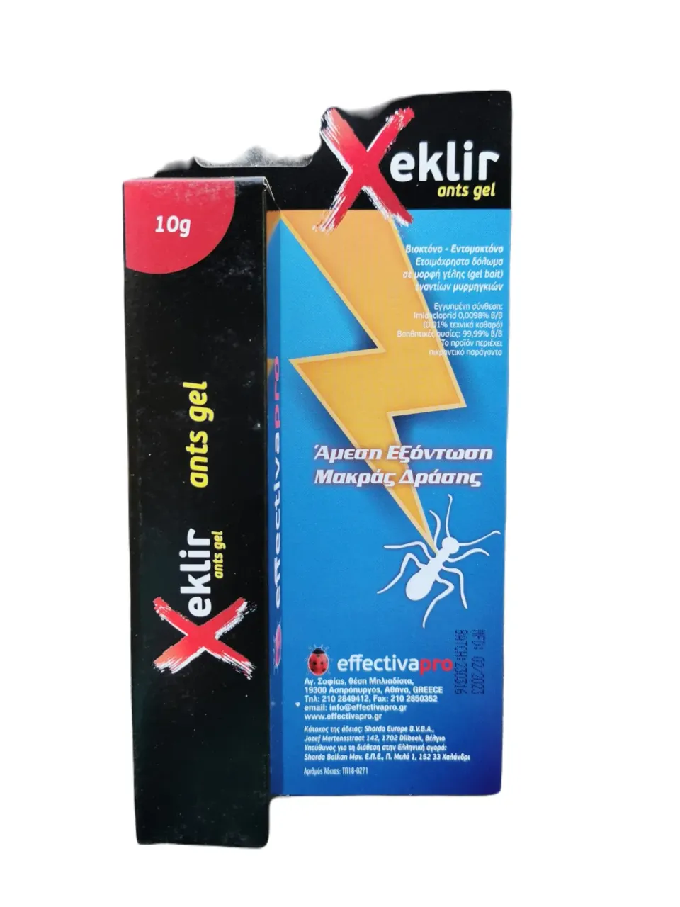 Xeklir Ants gel μυρμηγκοκτόνο 10gr με imidacloprid