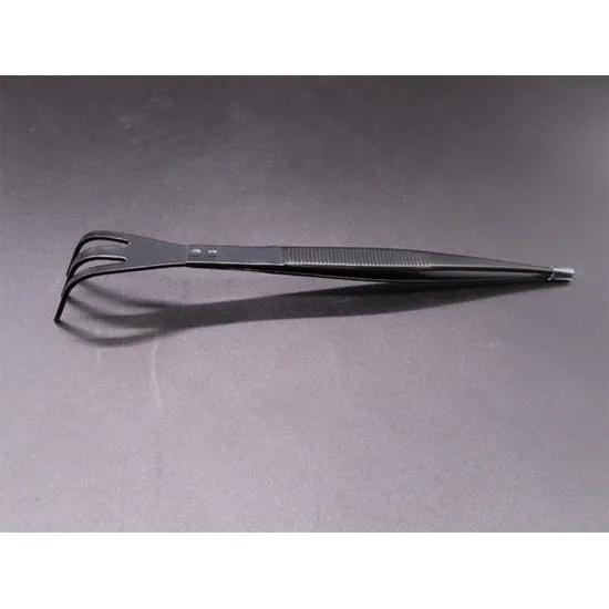 Tanabe Tweezers Rake λαβίδα μπονσάι μαύρη