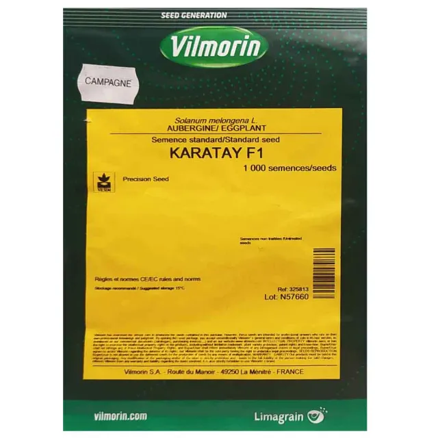 MyAgroMarket Μελιτζάνα Karatay F1 σπόροι υπαίθρια