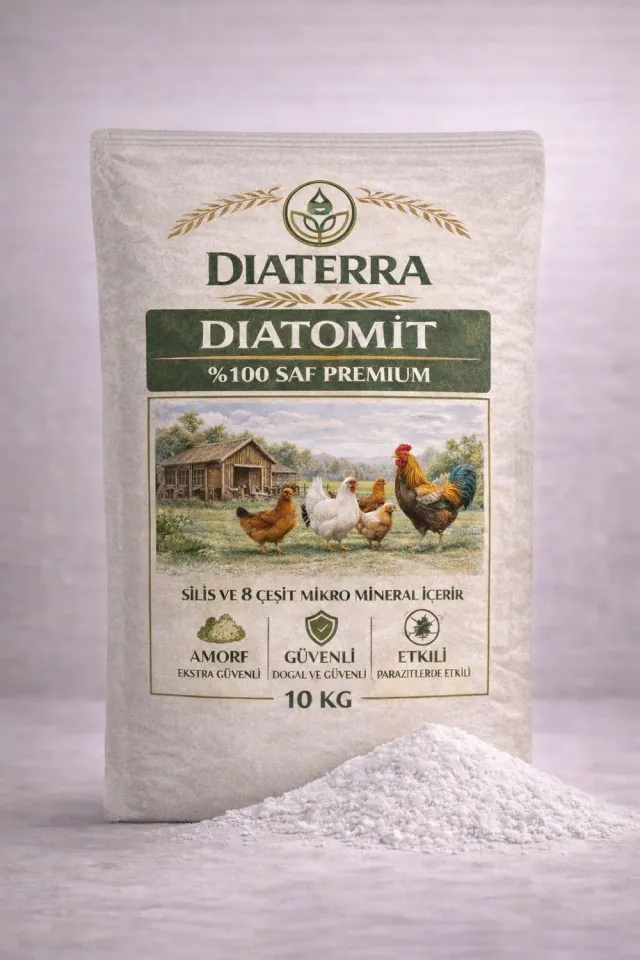 DIATERRA Premium γη διατόμων 100% φυσική για κήπο