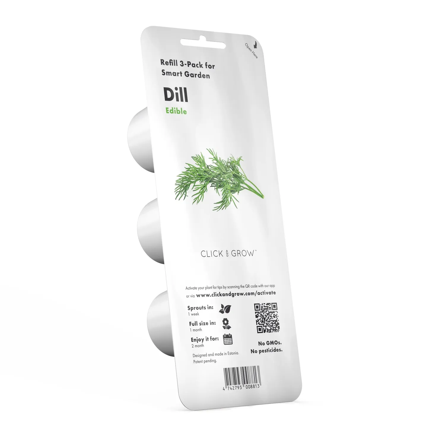 Click and Grow Dill κάψουλες φυτών 3 τεμ μυρωδικό