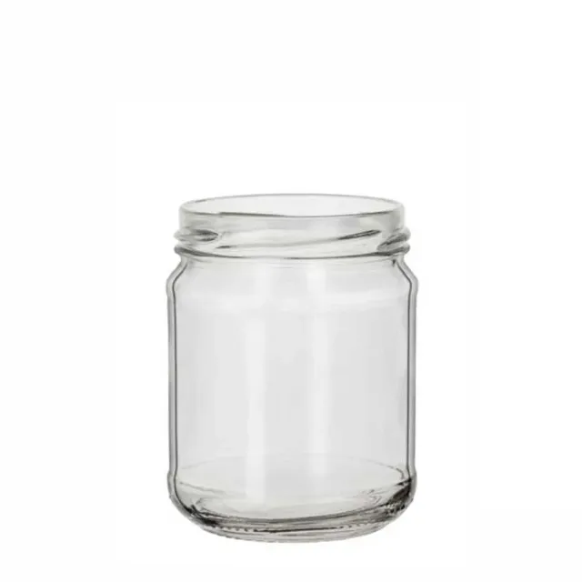 MyAgroMarket 212ml γυάλινο βάζο Φ63 διάφανο