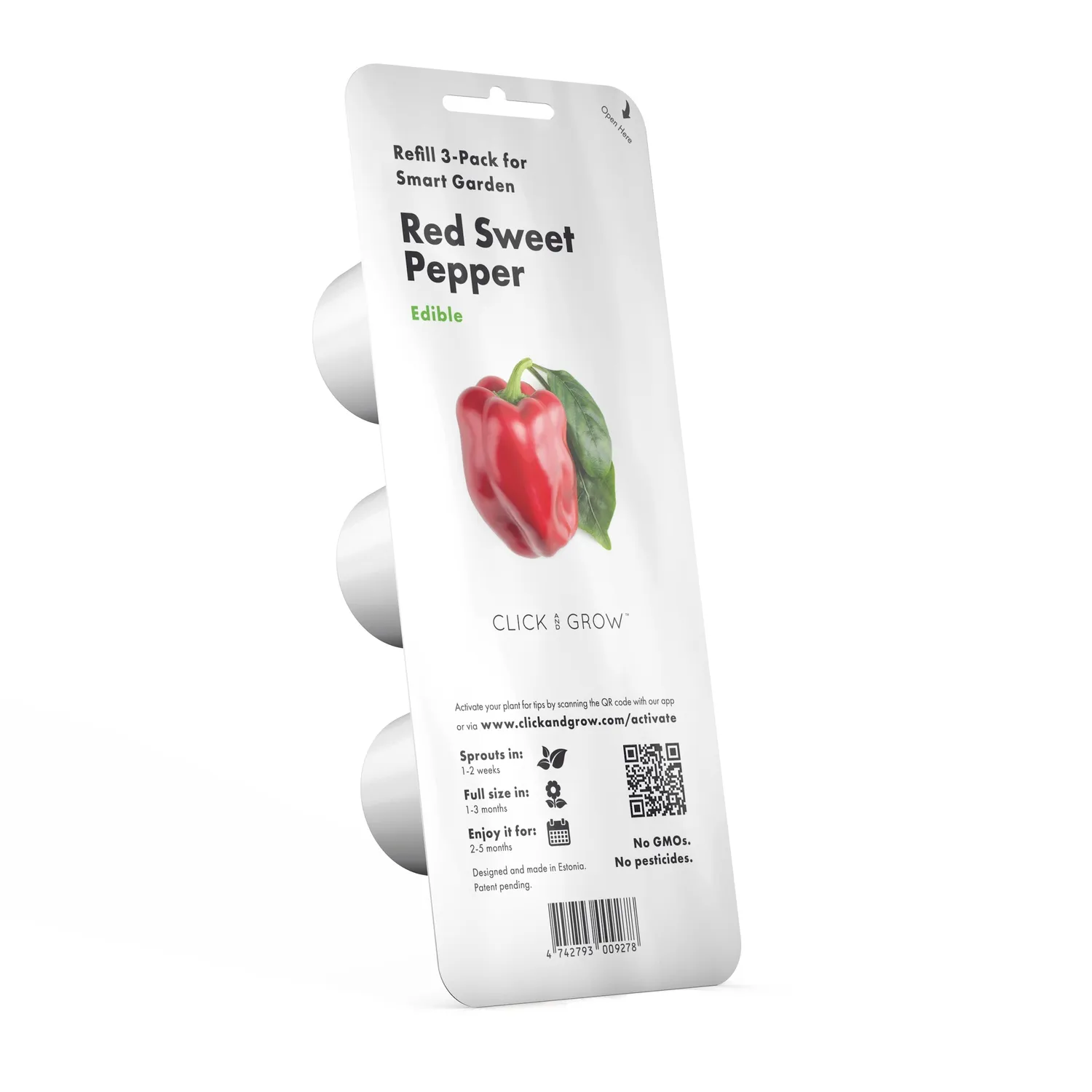 Click and Grow Red Sweet Pepper κάψουλες 3 τεμάχια