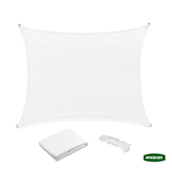 MyAgroMarket Πανί Σκίασης Τετράγωνο 3.6x3.6m με Κρίκους