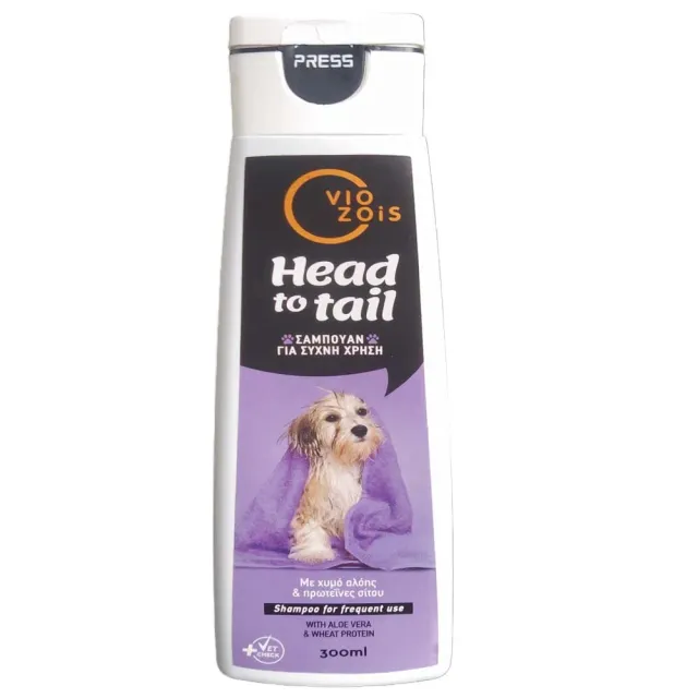 Head to Tail σαμπουάν σκύλου αλόη 300ml συχνής χρήσης