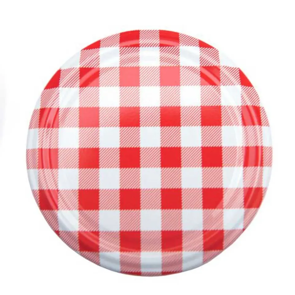MyAgroMarket Καπάκι Φ82 Καρώ Μεταλλικό