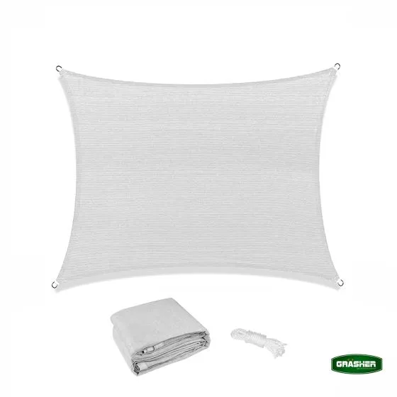 MyAgroMarket πανί σκίασης διάτρητο 5x5m με κρίκους HDPE