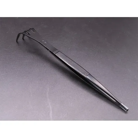 Tanabe Tweezers Rake λαβίδα μπονσάι μαύρη