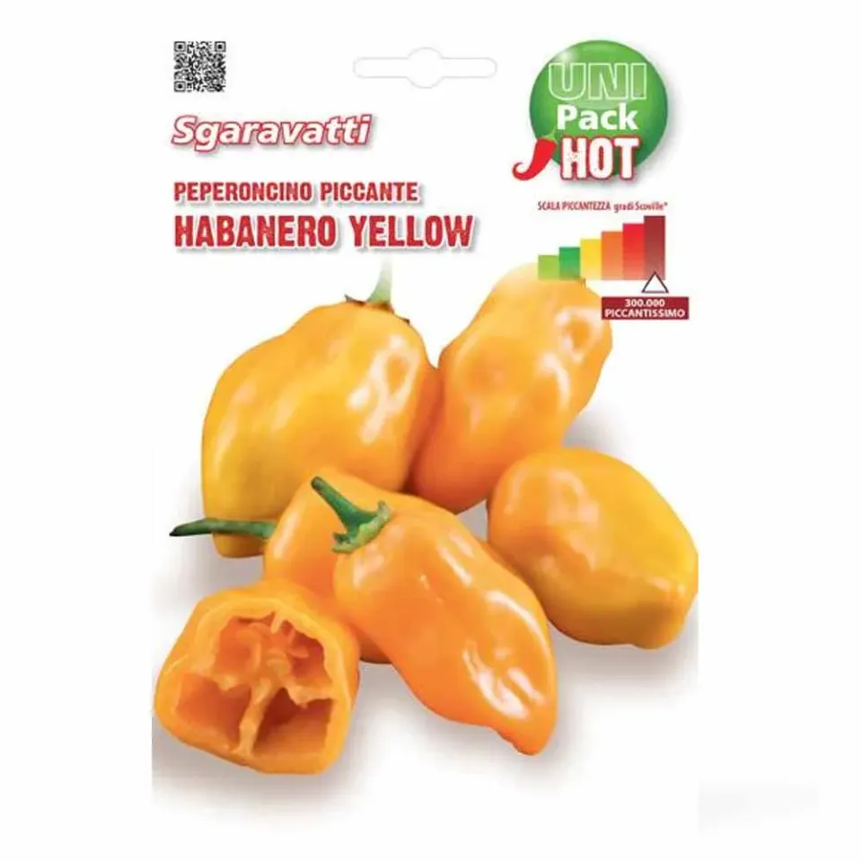 MyAgroMarket Habanero Yellow σπόροι τσίλι 1 γρ καυτερή
