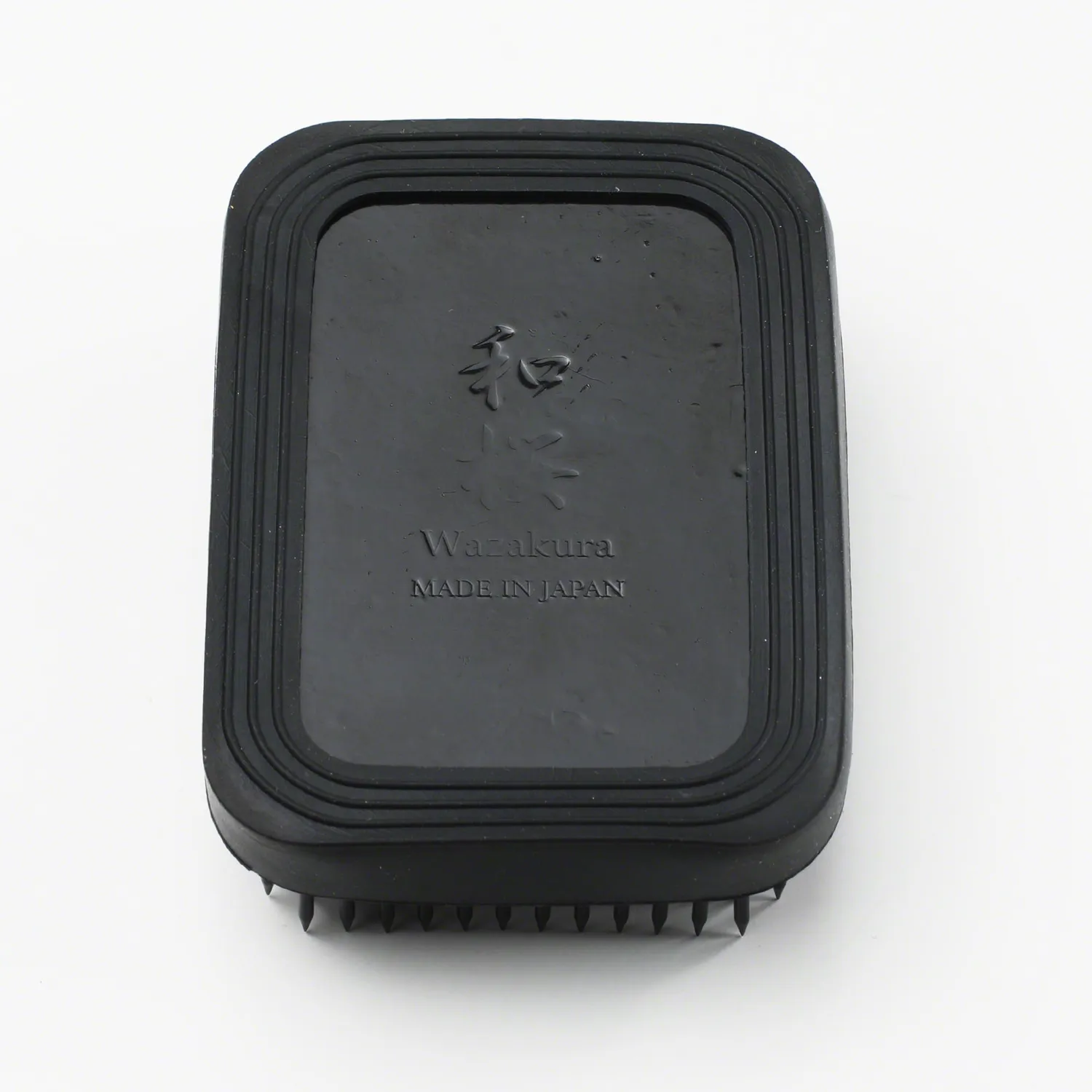 Wazakura Kenzan βάση ικεμπάνα μαύρη 83x58mm ορθογώνια