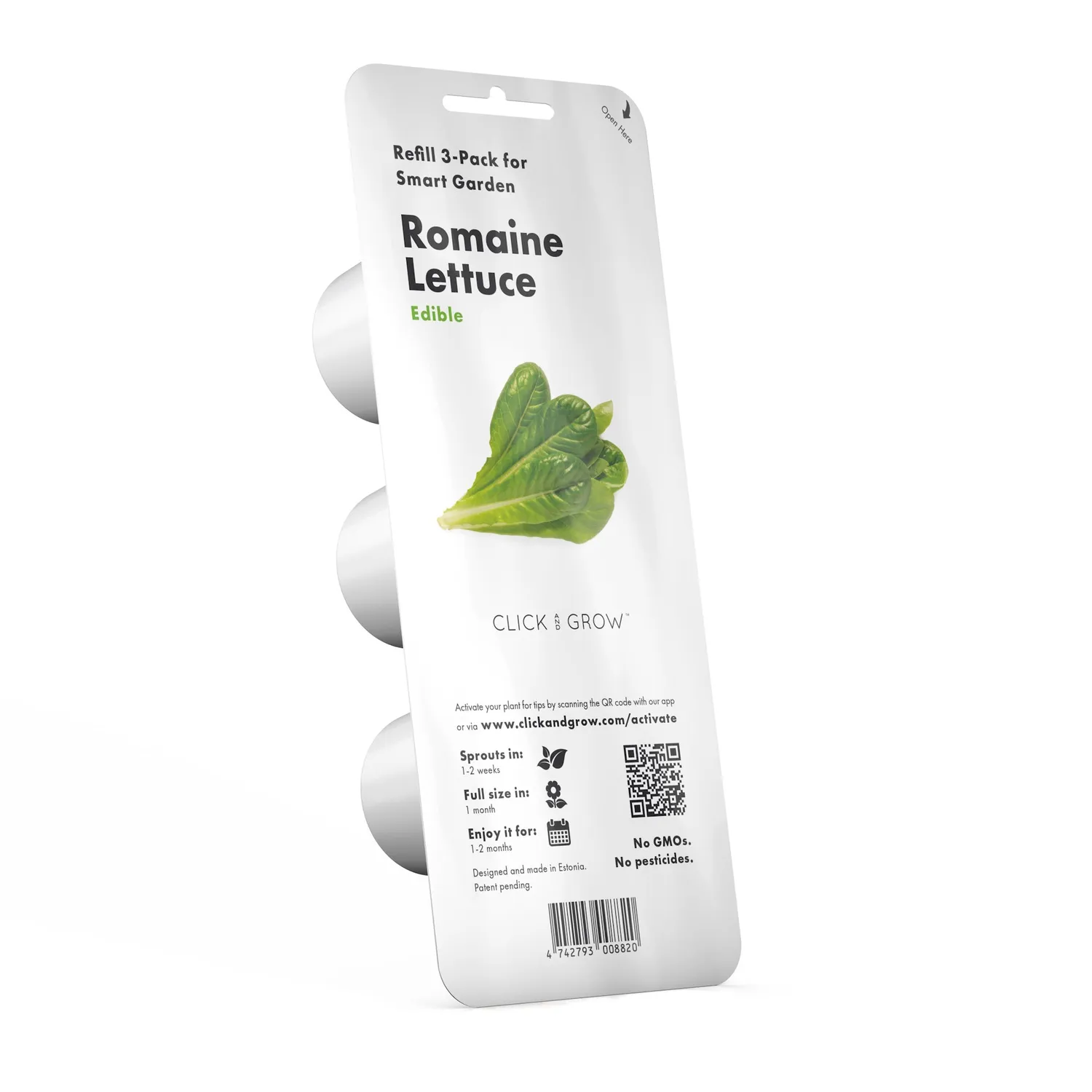 Click and Grow Romaine Lettuce κάψουλες μαρουλιού 3 τεμ