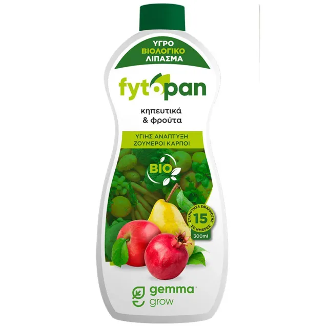 Gemma Fytopan λίπασμα υγρό βιολογικό κηπευτικά 300ml