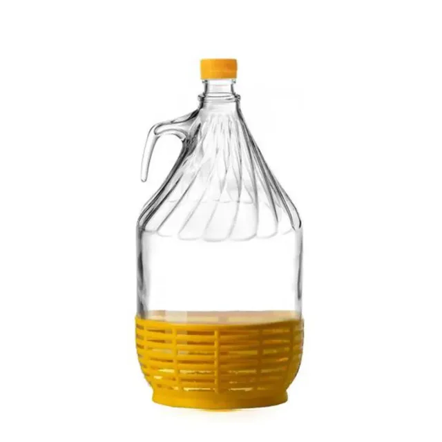 MyAgroMarket Νταμιτζάνα 5lt γυάλινη με χερούλι