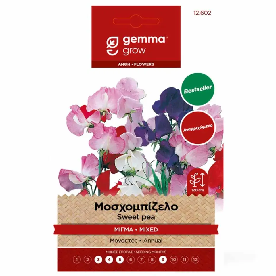 MyAgroMarket Μοσχομπίζελο Αναρριχώμενο Μίγμα Σπόροι 2gr