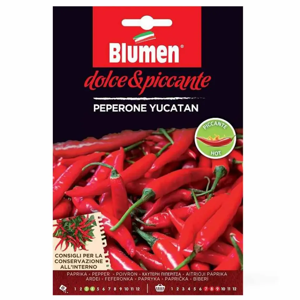 MyAgroMarket Yucatan F1 σπόροι καυτερής πιπεριάς 0,08gr