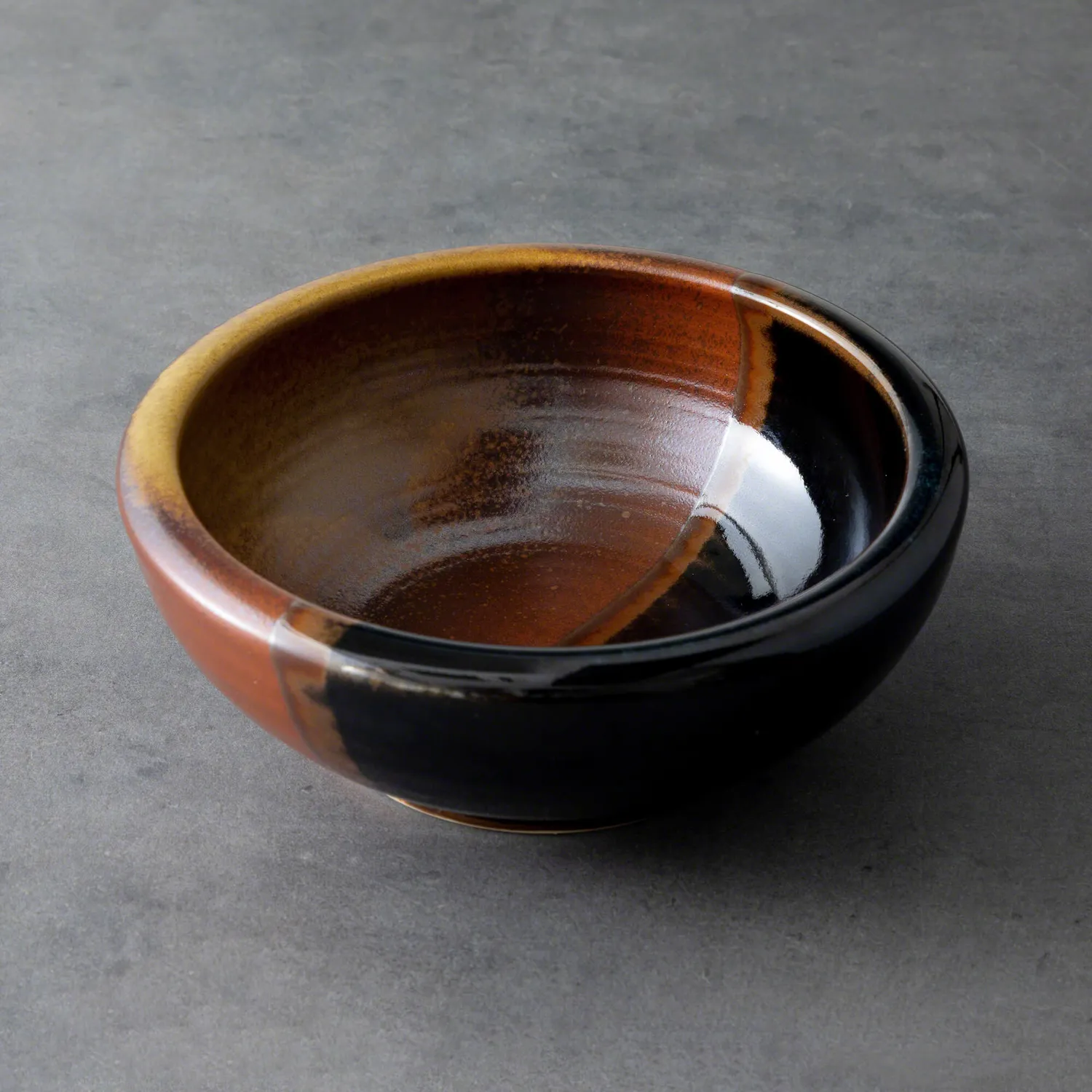 Wazakura Minoyaki Βάζο Ικεμπάνα 12,5 cm Μαύρο Κεραμικό