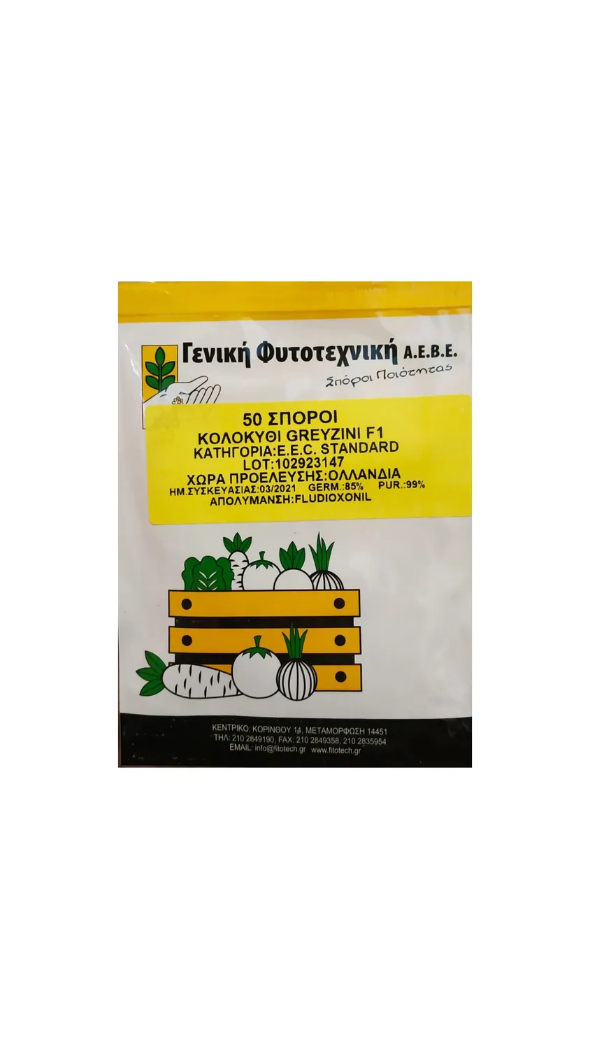 MyAgroMarket Greyzini F1 σπόροι κολοκύθι 10 σπόροι πρώιμο