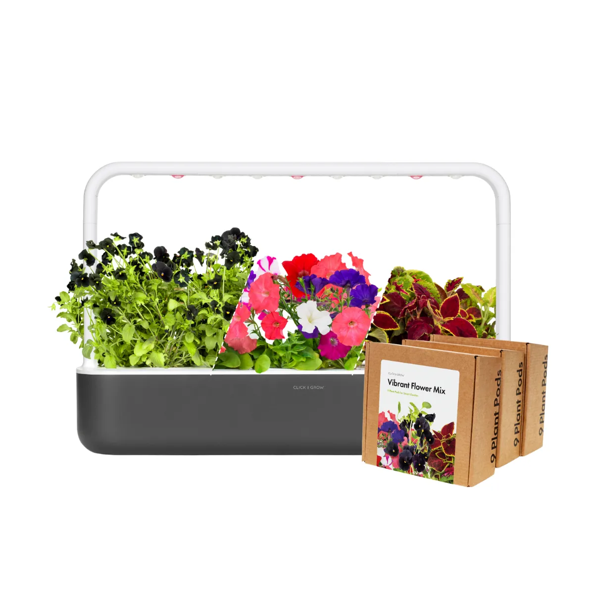 Click and Grow Smart Garden 9 έξυπνη γλάστρα με κάψουλες λουλουδιών