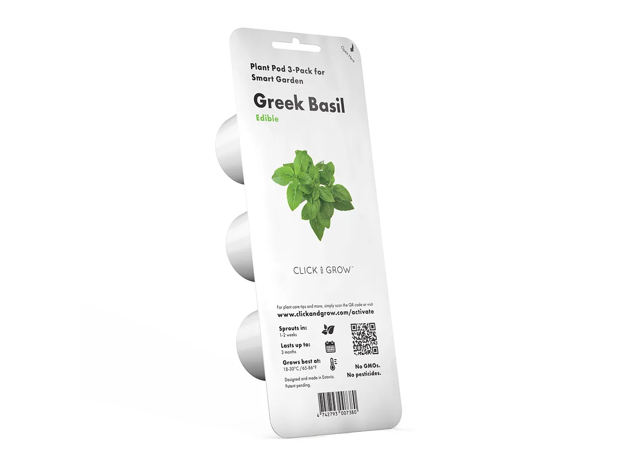 Click and Grow Greek Basil κάψουλες 3-pack συμπαγές