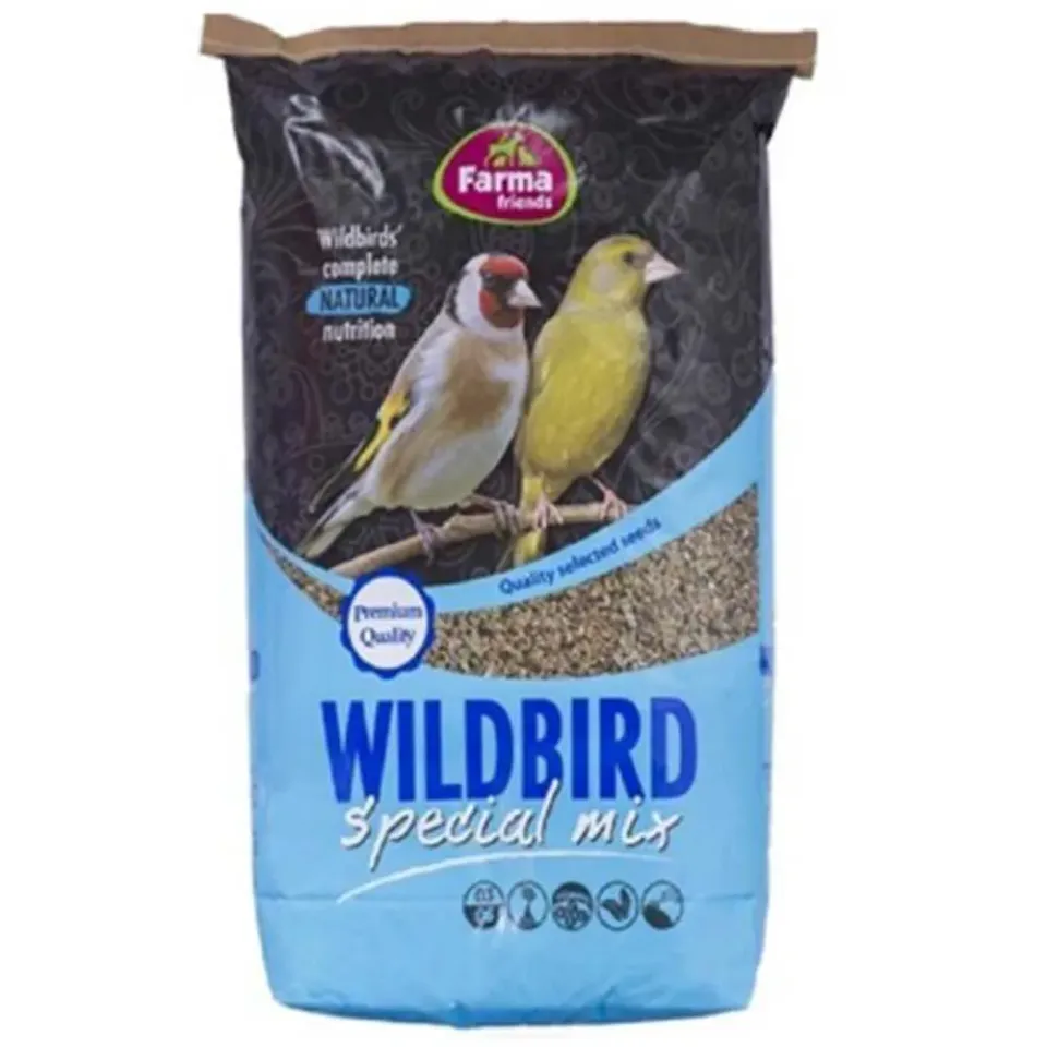 MyAgroMarket τροφή αγριοπουλιών 1kg με 17 σπόρους